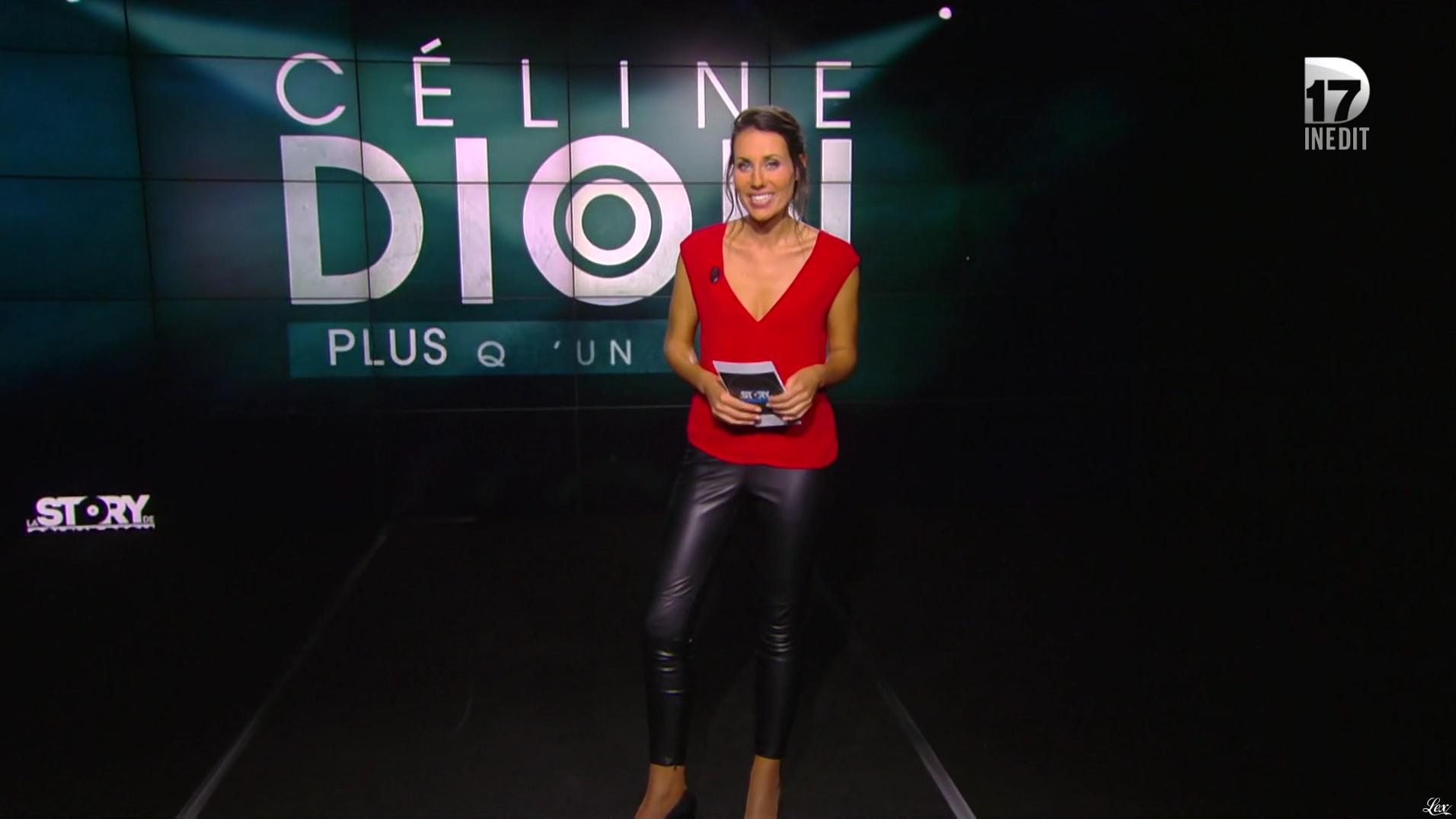 Jessie Claire dans Céline Dion la Story. Diffusé à la télévision le 26/08/16.