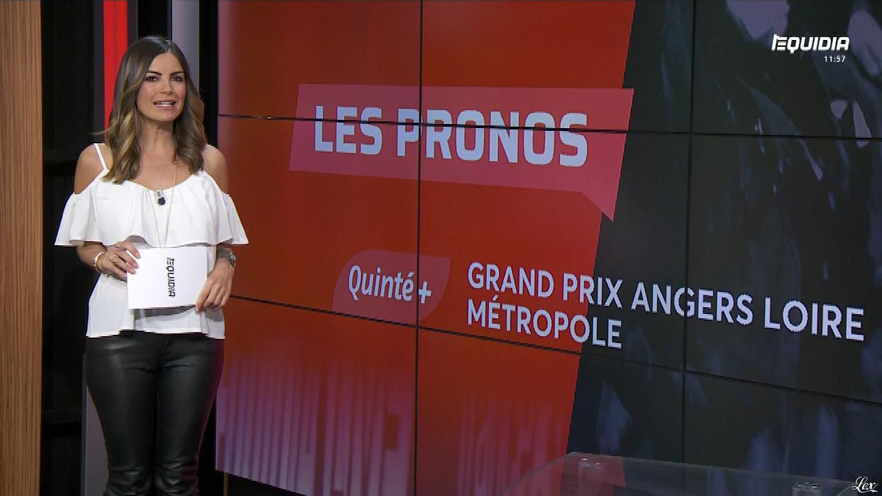 Amélie Bitoun dans le Grand Direct. Diffusé à la télévision le 04/04/18.