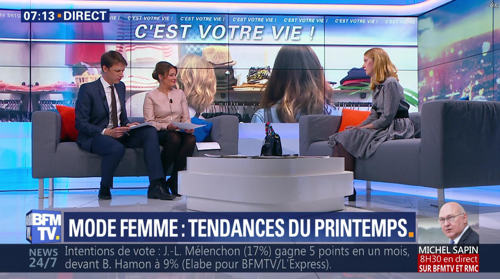 Pascale De La Tour Du Pin dans Première Edition. Diffusé à la télévision le 06/04/17.