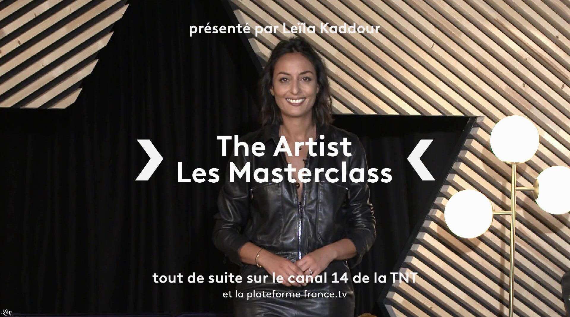 Leïla Kaddour dans The Artist les Masterclass. Diffusé à la télévision le 13/09/21.